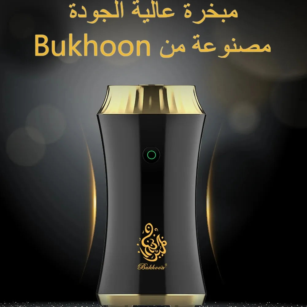 Bukhoor Burner Portable Electric Rechargable Car Incense Burner Aroma Diffuser Ramadan Gifts