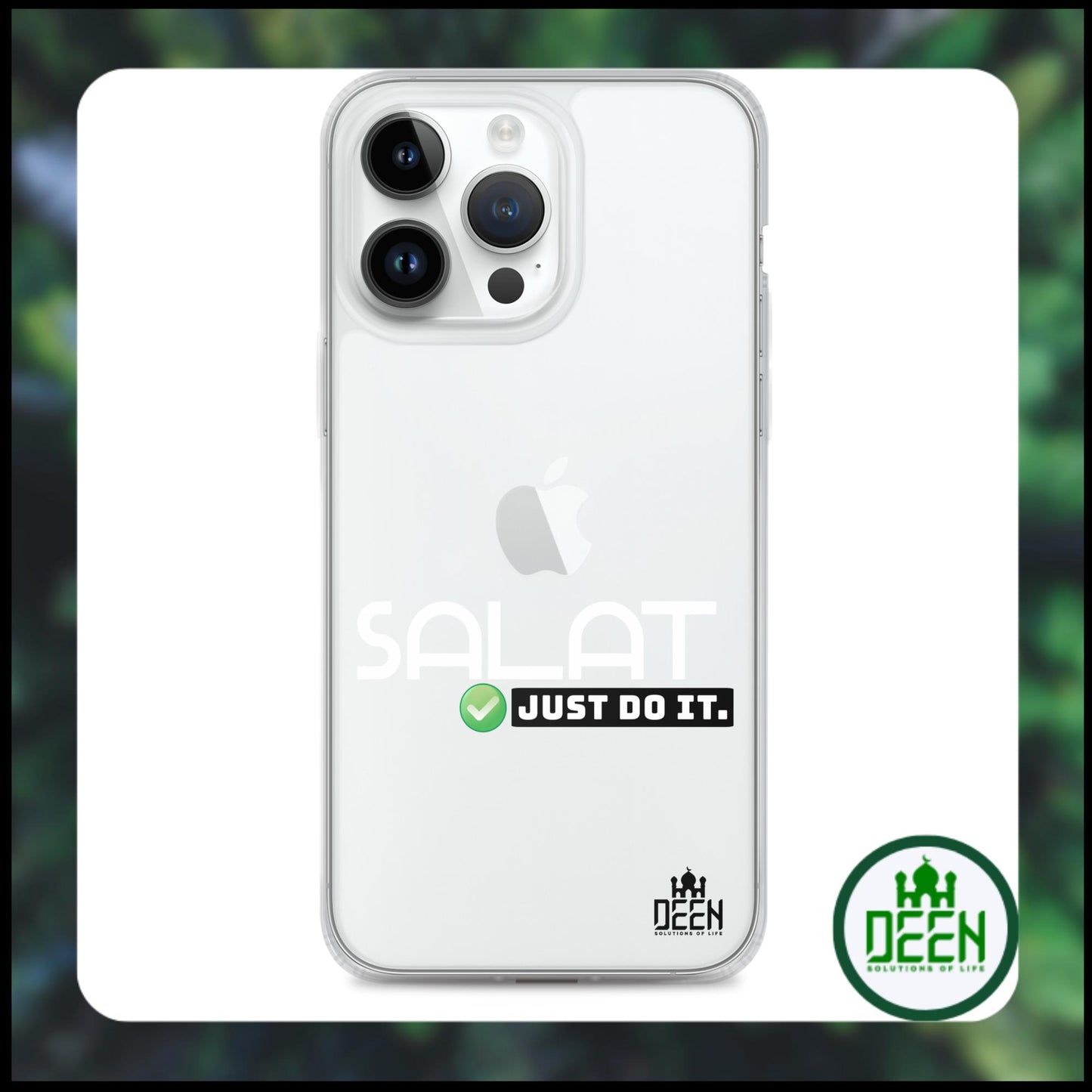 Deen "Salat just do it" Clear Case for iPhone®