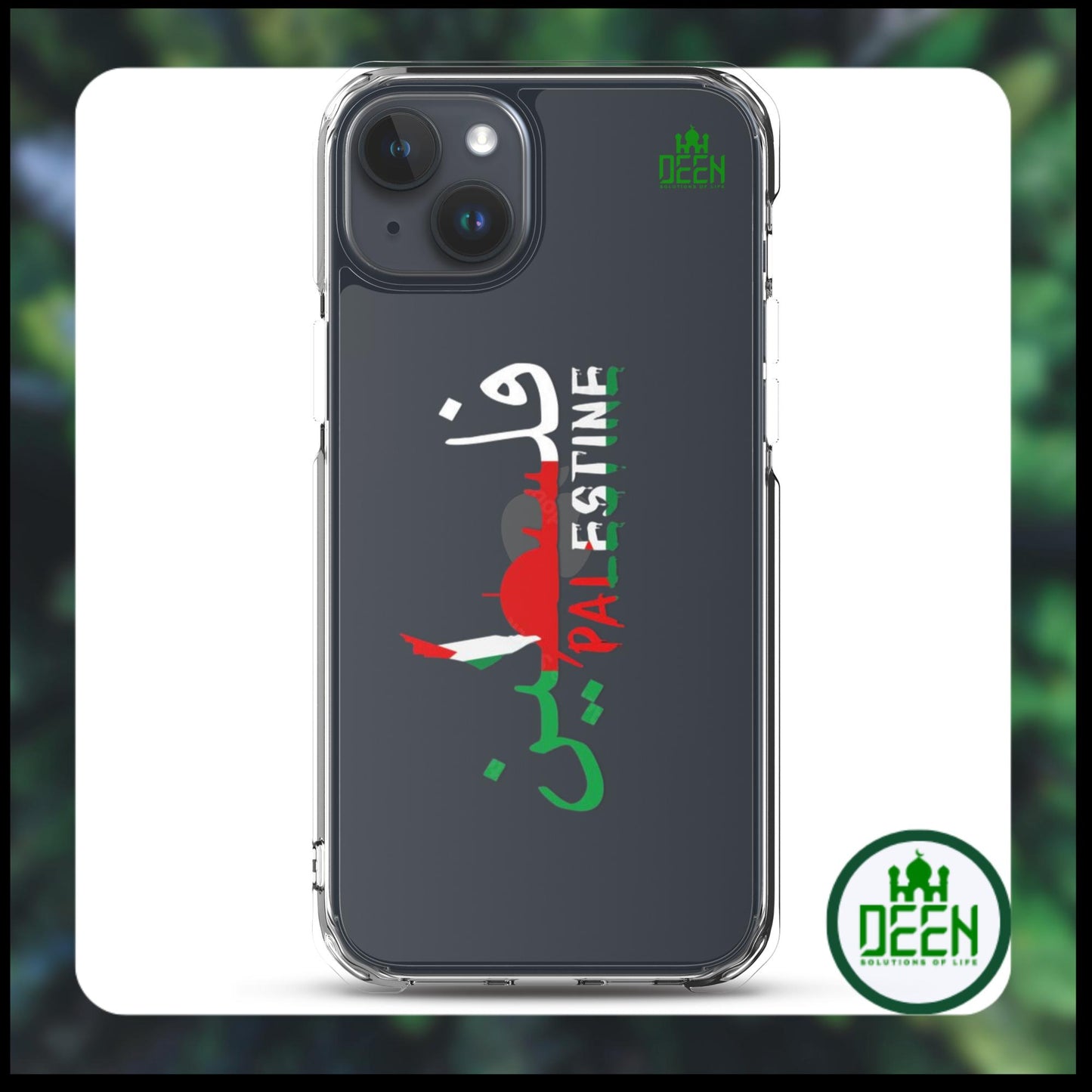 DEEN Palestine Clear Case for iPhone®