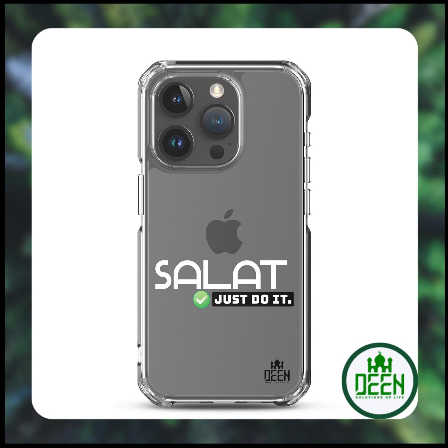 Deen "Salat just do it" Clear Case for iPhone®