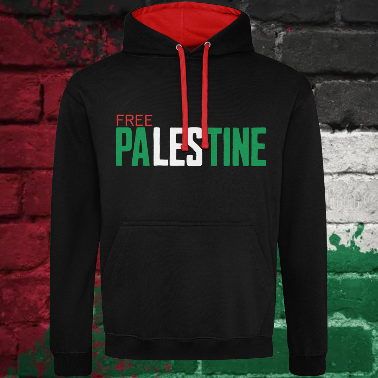 Free Palestine Premium Quality Varsity Hoodie