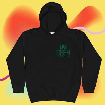 Deen Solutions Of Life Iconic logo Kids Hoodie