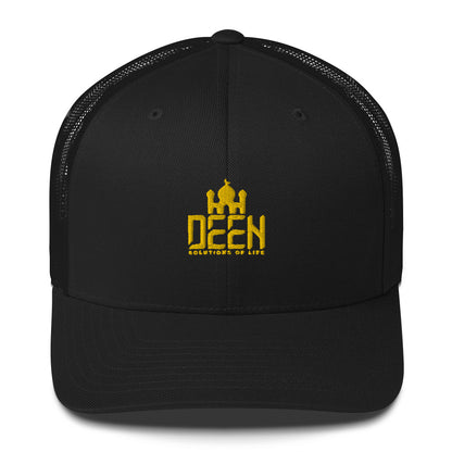 Deen Solutions Of Life Iconic Golden logo Trucker Cap
