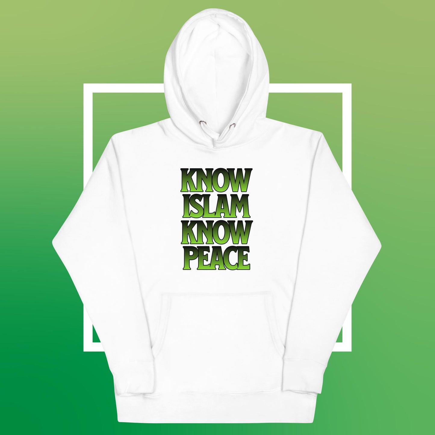 DEEN Know Islam Know Peace Unisex Hoodie