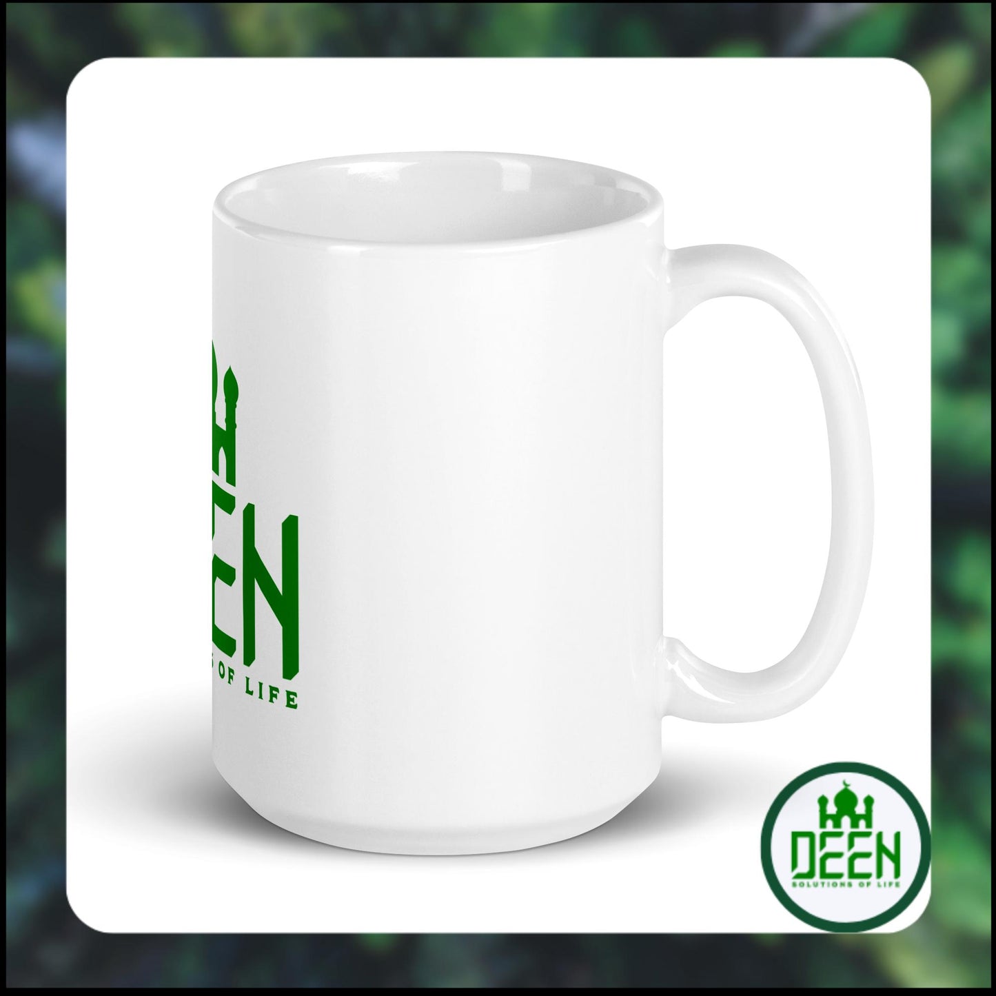 Deen Solutions of life White glossy mug